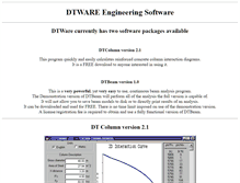 Tablet Screenshot of dtware.com